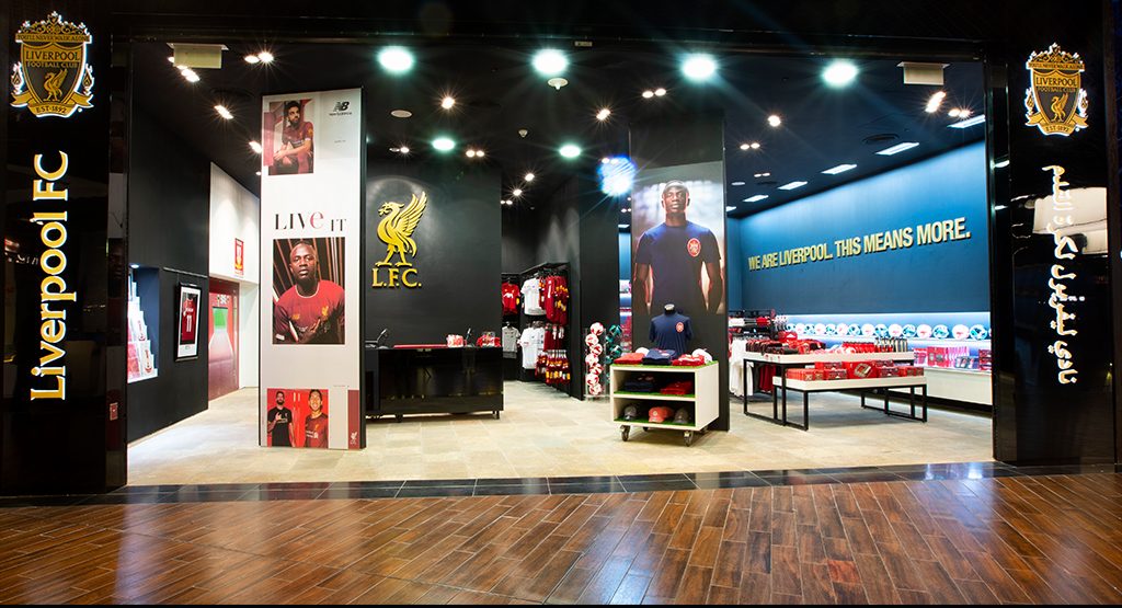 Liverpool Football Clube The Dubai Mall